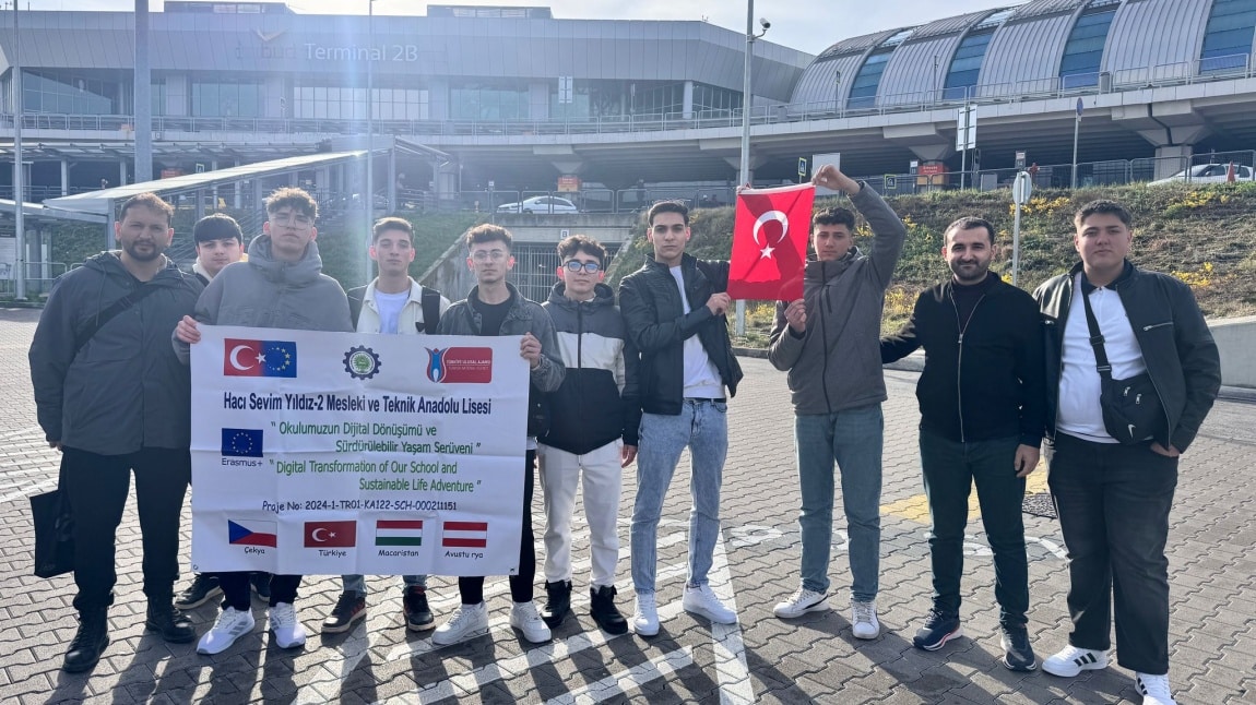 Erasmus Projemiz için Budapeşte'deyiz.