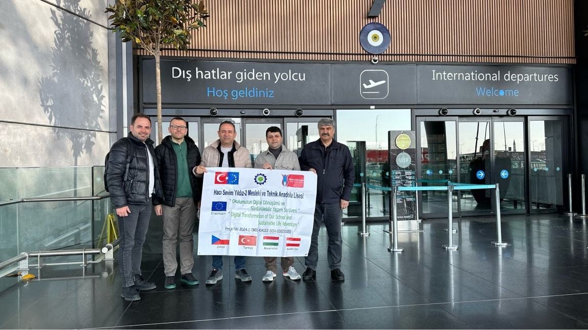 Erasmus Projemiz İçin Prag'dayız